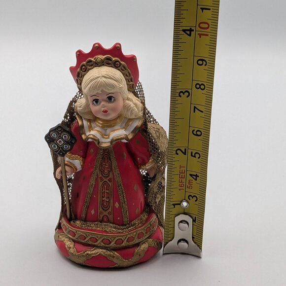 Hallmark Keepsake Red Queen 1999 Alice in Wonderland 4th Madame Alexander Series - Picture 10 of 11